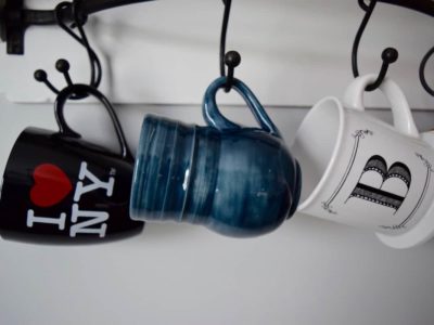 mugs on hooks