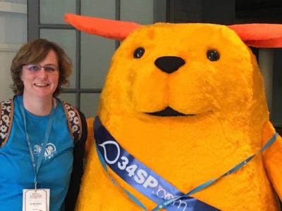 wapuu at WordCamp London