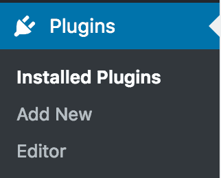 Dashboard Plugins section