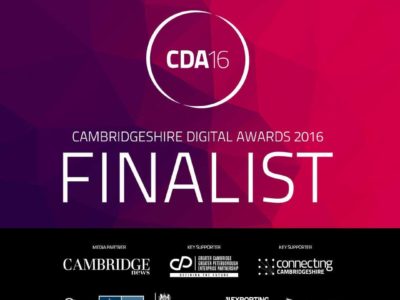 Cambridge Digital Awards Finalist