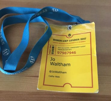 jo waltham wcldn badge