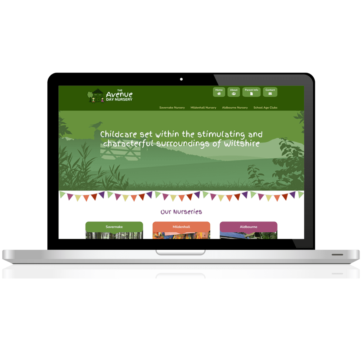 Avenue Nursery website