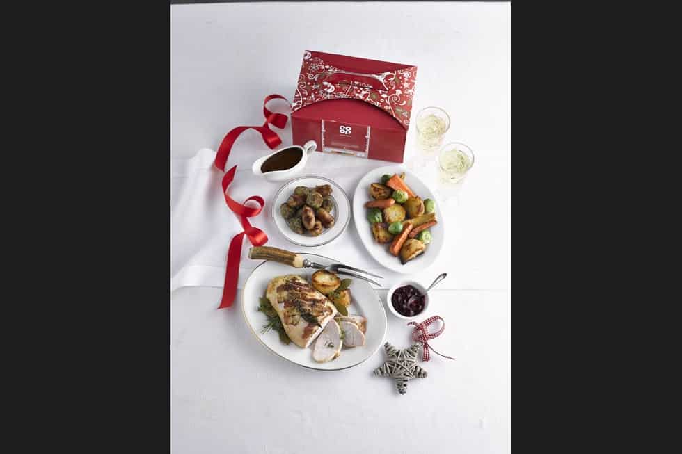 Co-op's Christmas Dinner Box for Two