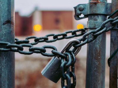 padlock and chain