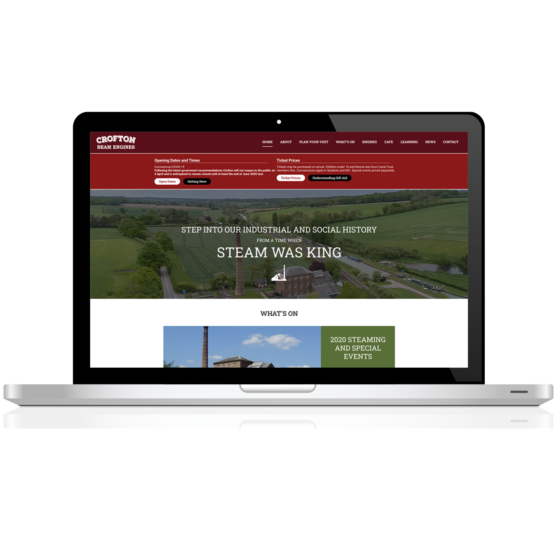 Crofton Beam Engines website