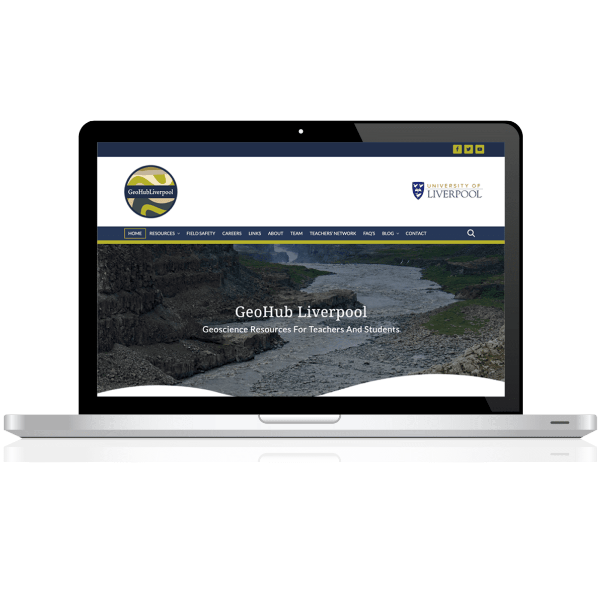 GeoHub Liverpool website