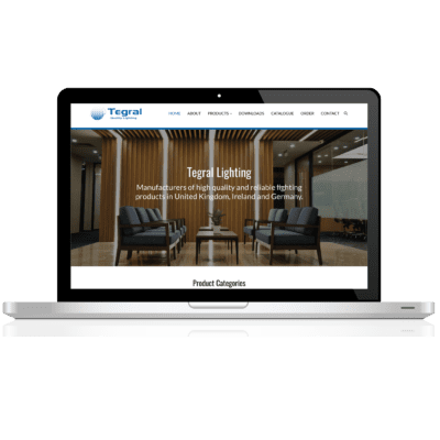 Tegral Lighting website