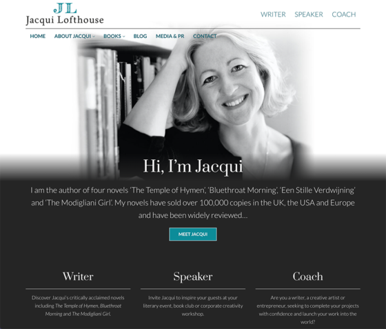 Jacqui Lofthouse home page