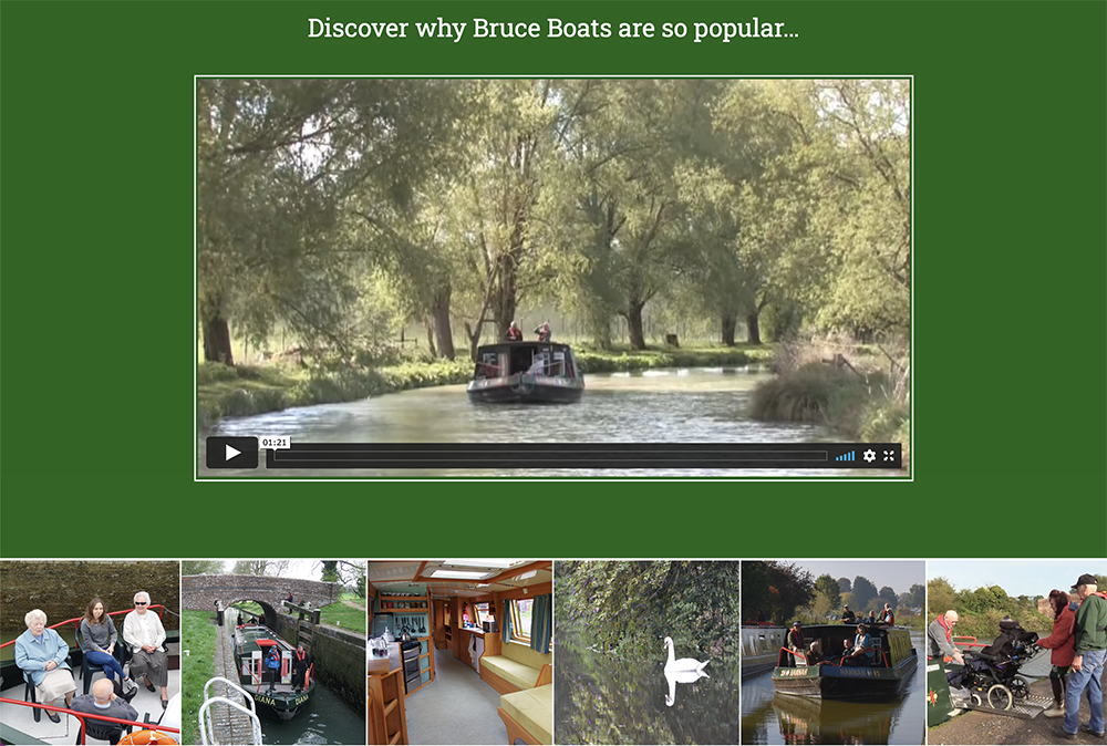 Bruce Boats video promotion