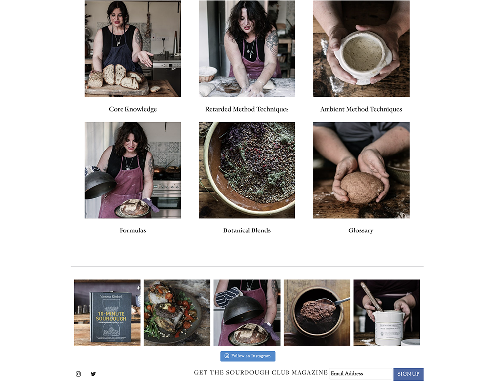Sourdough Club members content