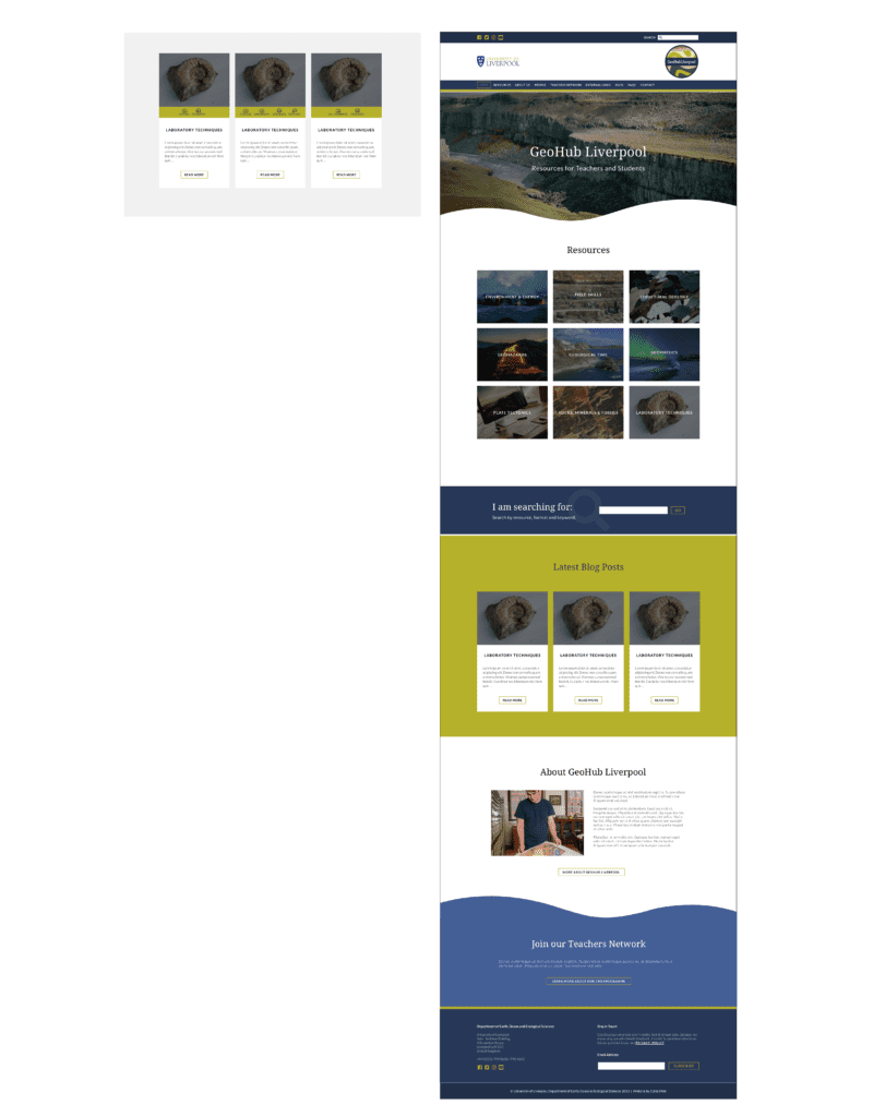 Geo Hub colour mockup