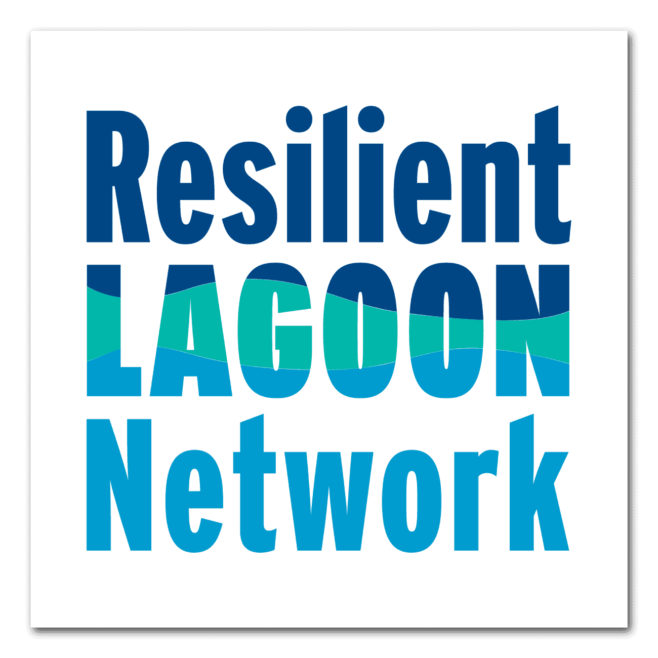 resilient lagoon network logo design